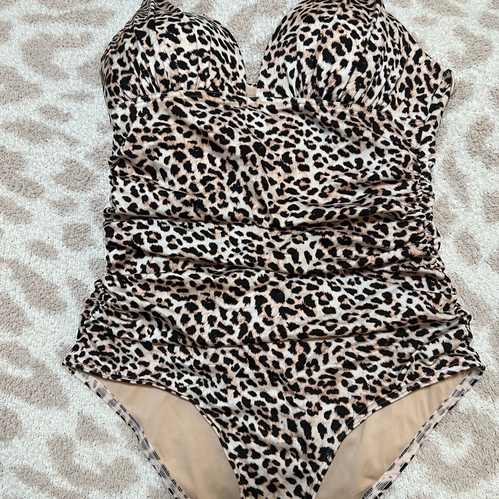 Victoria's Secret Cheetah Print One Piece Swimwear